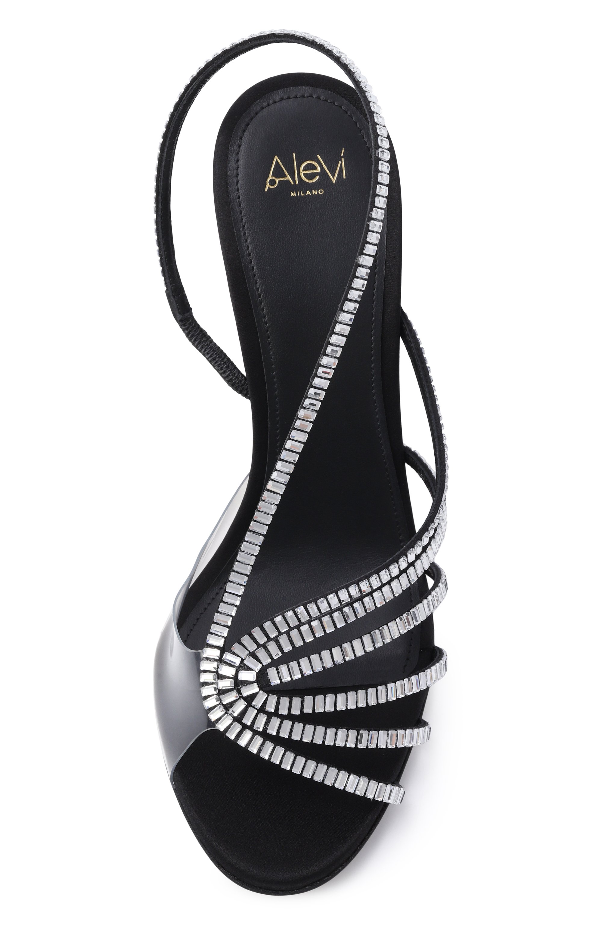 Атласные босоножки star xtal 95 ALEVI MILANO, арт. L26SC014.R.0222997/SATIN, фото 6