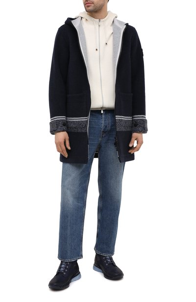 Шерстяное пальто STONE ISLAND, арт. 731571252, фото 2