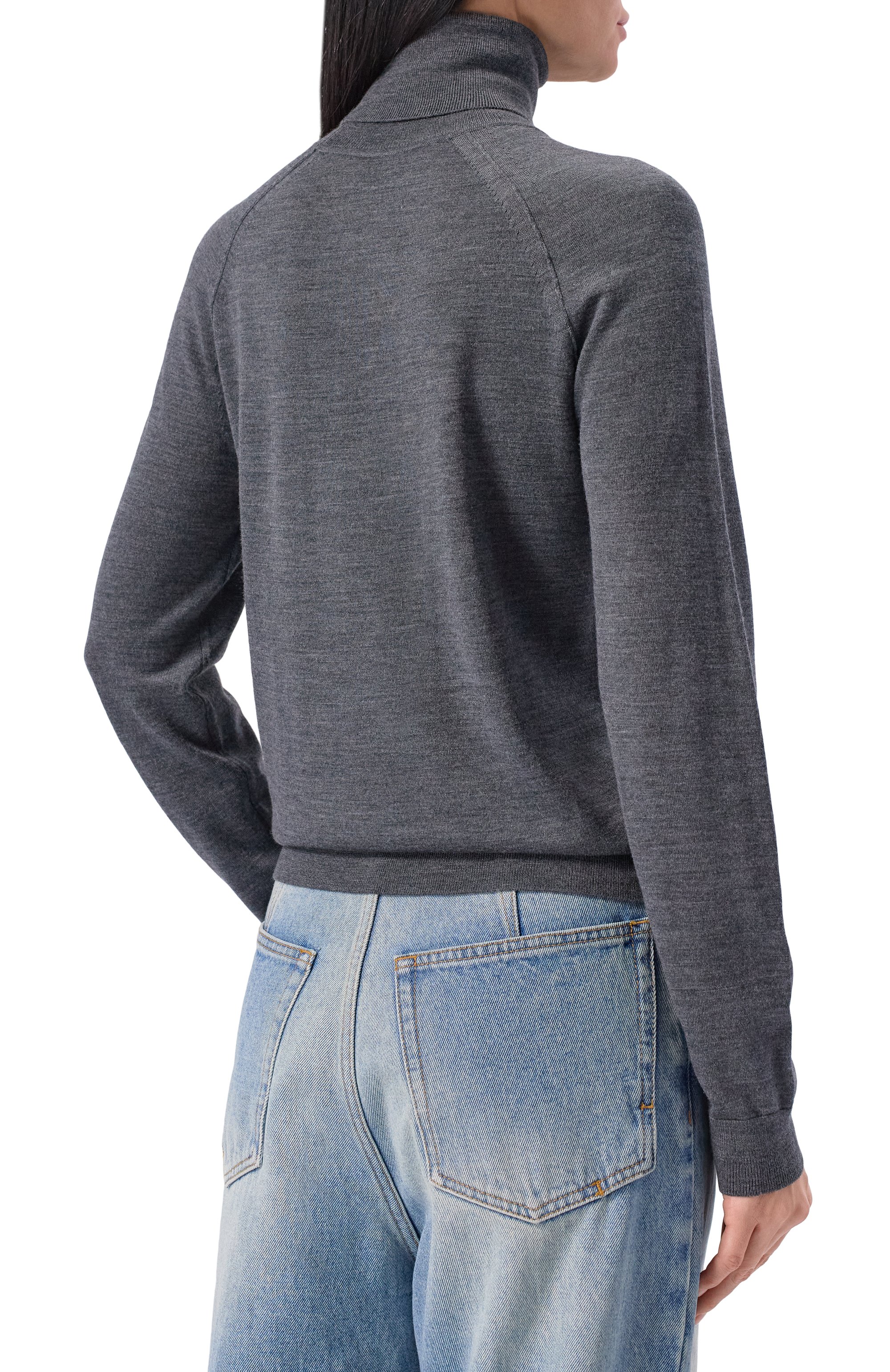 Шерстяная водолазка BOSS, арт. 50548298, фото 4