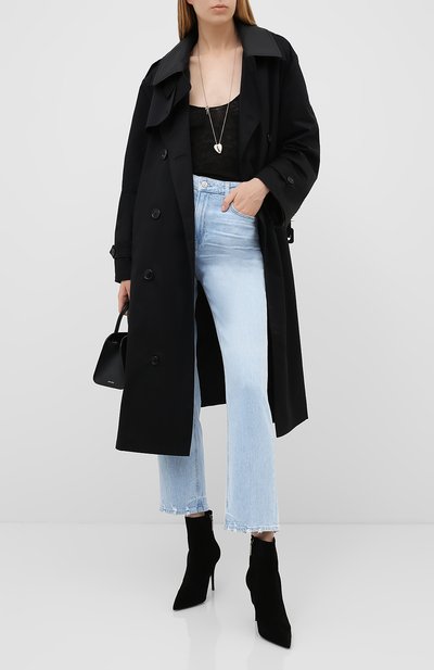 Замшевые ботильоны lexi SAINT LAURENT, арт. 620157/C2000, фото 2