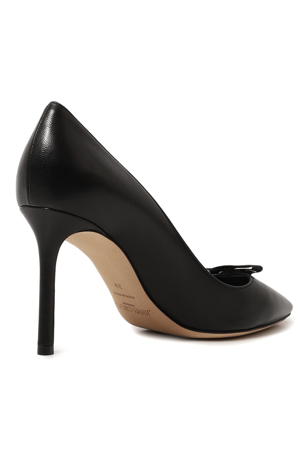Кожаные туфли romy 85 JIMMY CHOO, арт. R0MY 85/BMF, фото 5