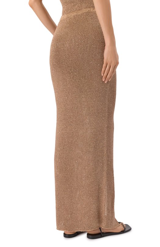 Шелковая юбка Paramidonna CR25BSC-1 Коричневый  CR25BSC-1 Фото 4