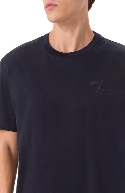 Хлопковая футболка PAUL&SHARK, арт. 15311622/3XL-6XL, фото 5