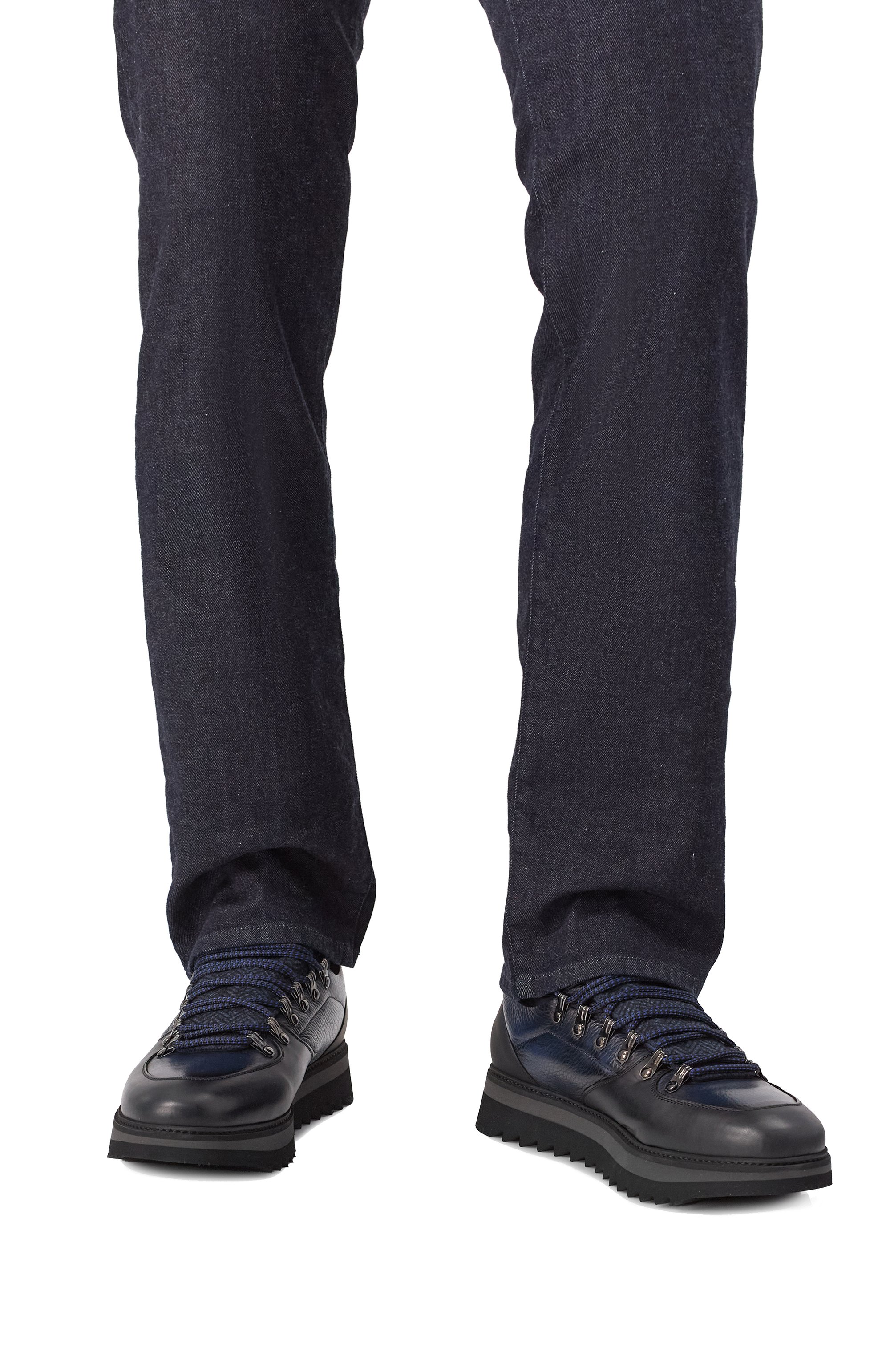 Кожаные кроссовки megeve BLU BARRETT, арт. MEGEVE-10970.7/C0RAL, фото 3