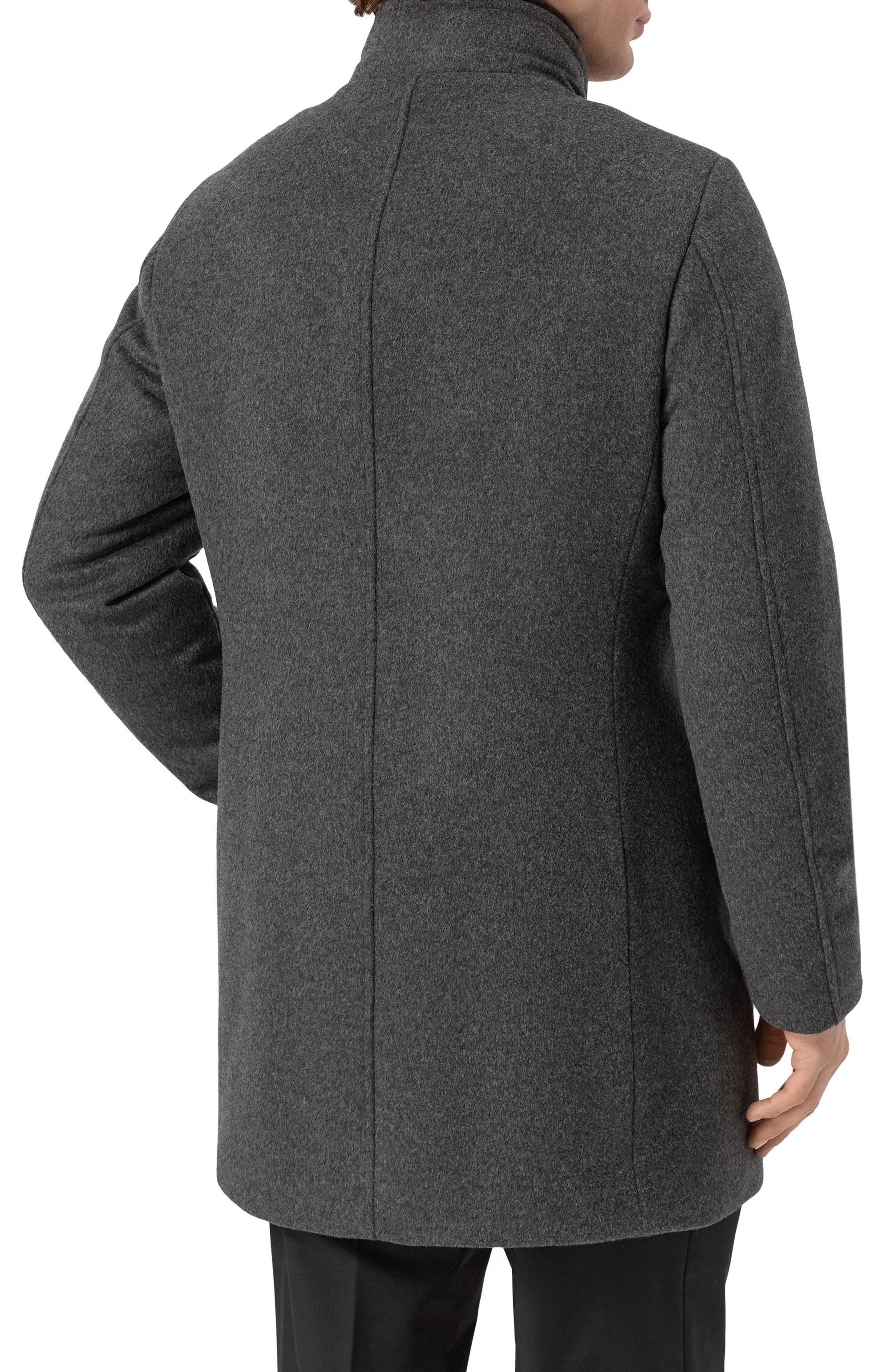 Пальто bond-fur с воротником из овчины MOORER, арт. B0ND/FUR-LE, фото 4