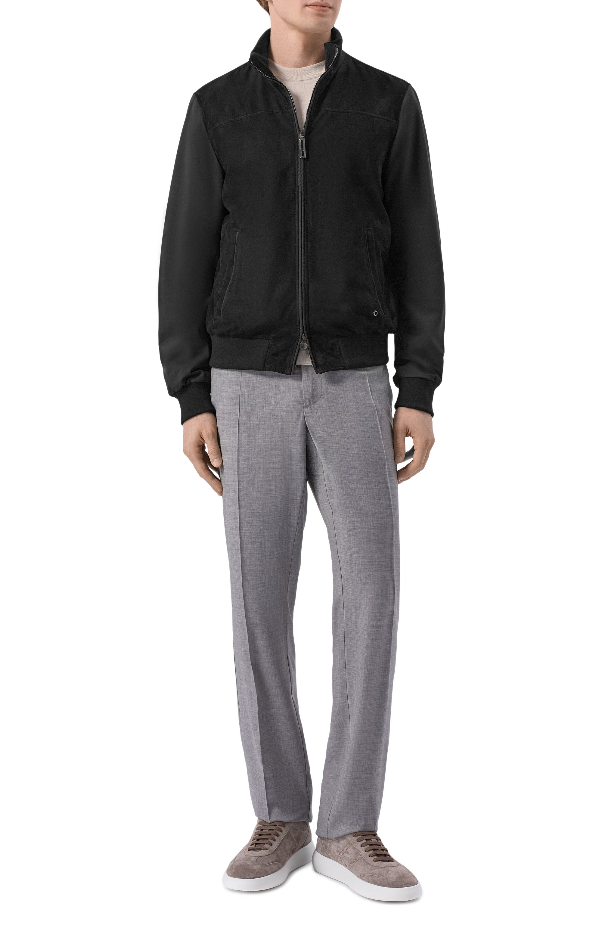 Комбинированный бомбер STEFANO RICCI, арт. MDJ6100190/5911, фото 2