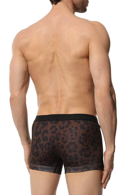 Хлопковые боксеры Tom Ford T4LC3/1110 Коричневый  T4LC3/1110 Фото 3