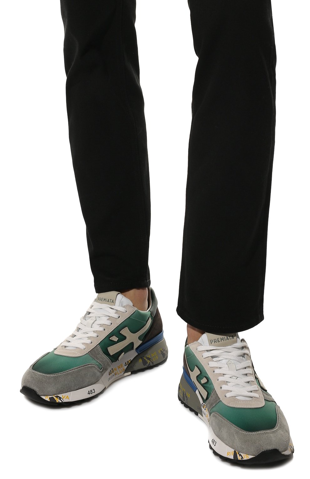 Комбинированные кроссовки mick PREMIATA, арт. MICK/VAR5689, фото 3