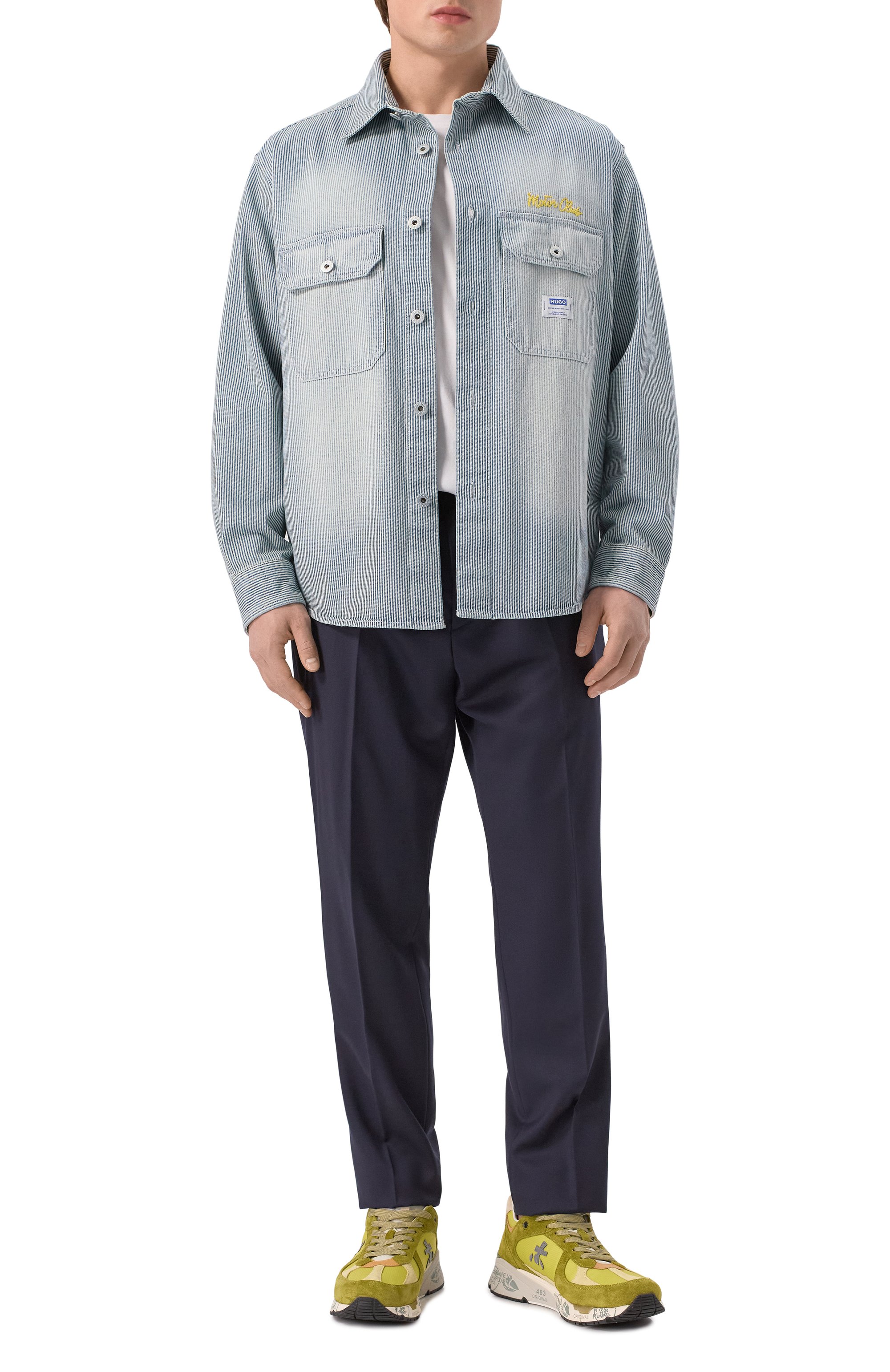 Джинсовая рубашка HUGO BLUE, арт. 50539045, фото 2