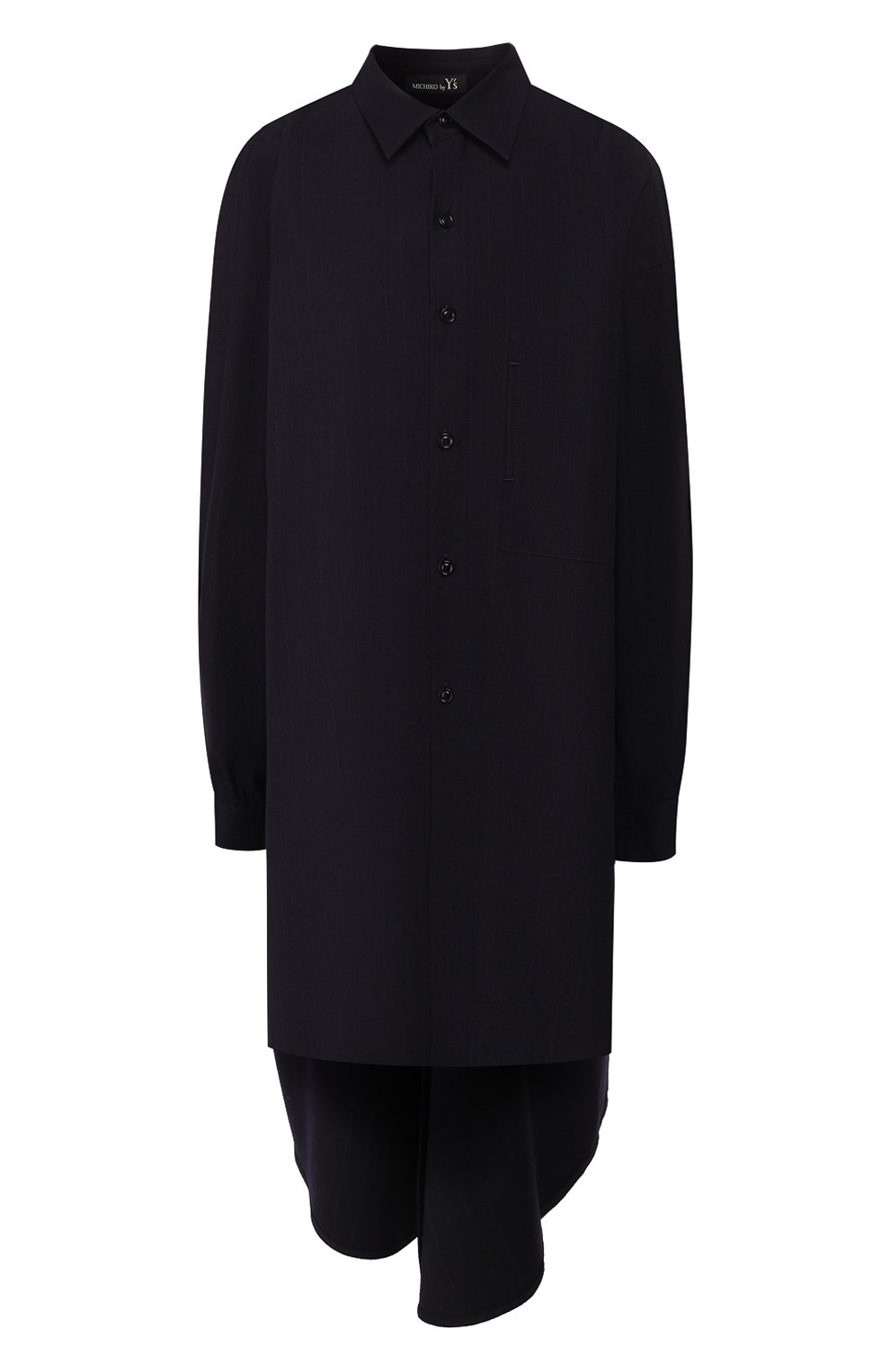 Платье из шерсти и вискозы YOHJI YAMAMOTO, арт. YC-D31-128, фото 1