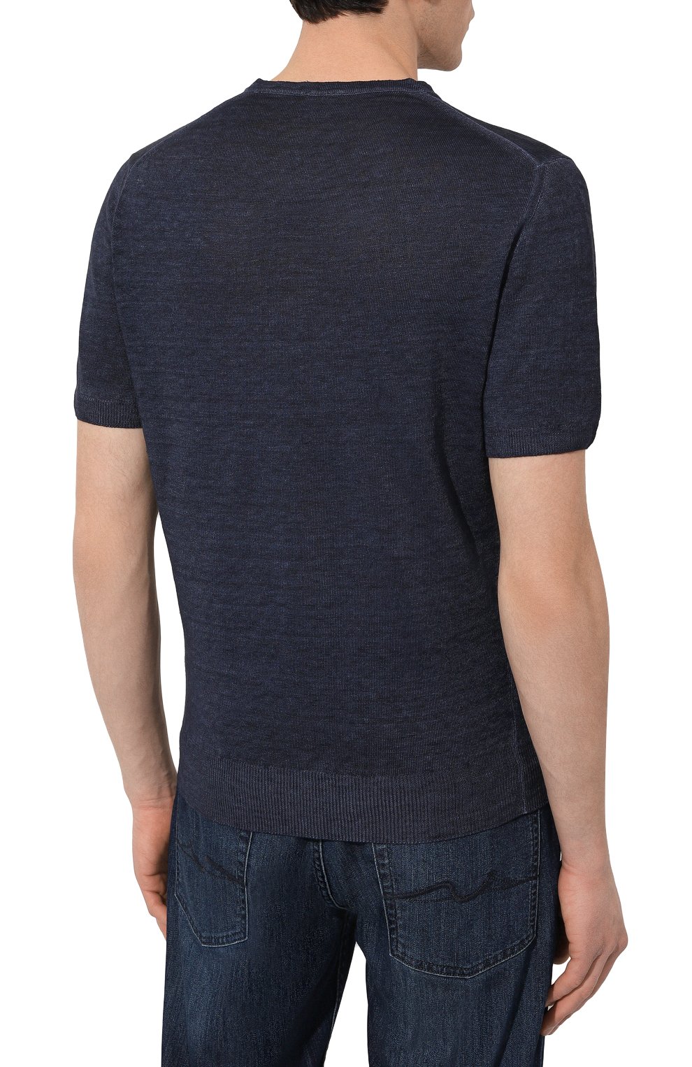 Льняной джемпер 120% LINO, арт. 31ALIM39BM/000G266/S00, фото 4