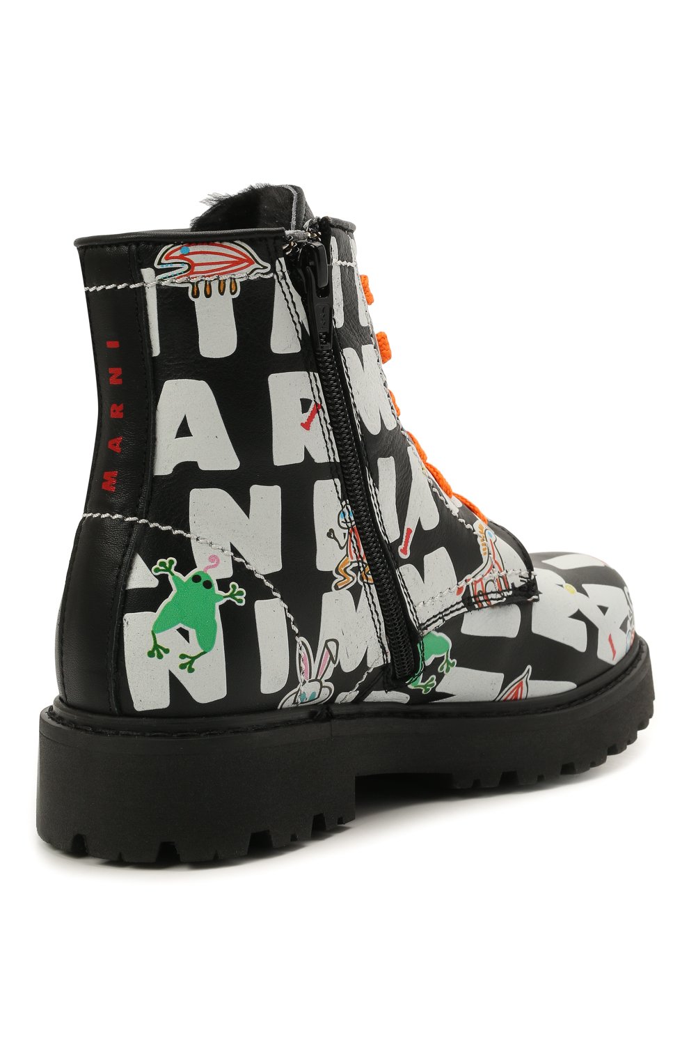 Кожаные ботинки MARNI, арт. 69035/KI./KIPS/28-35, фото 3