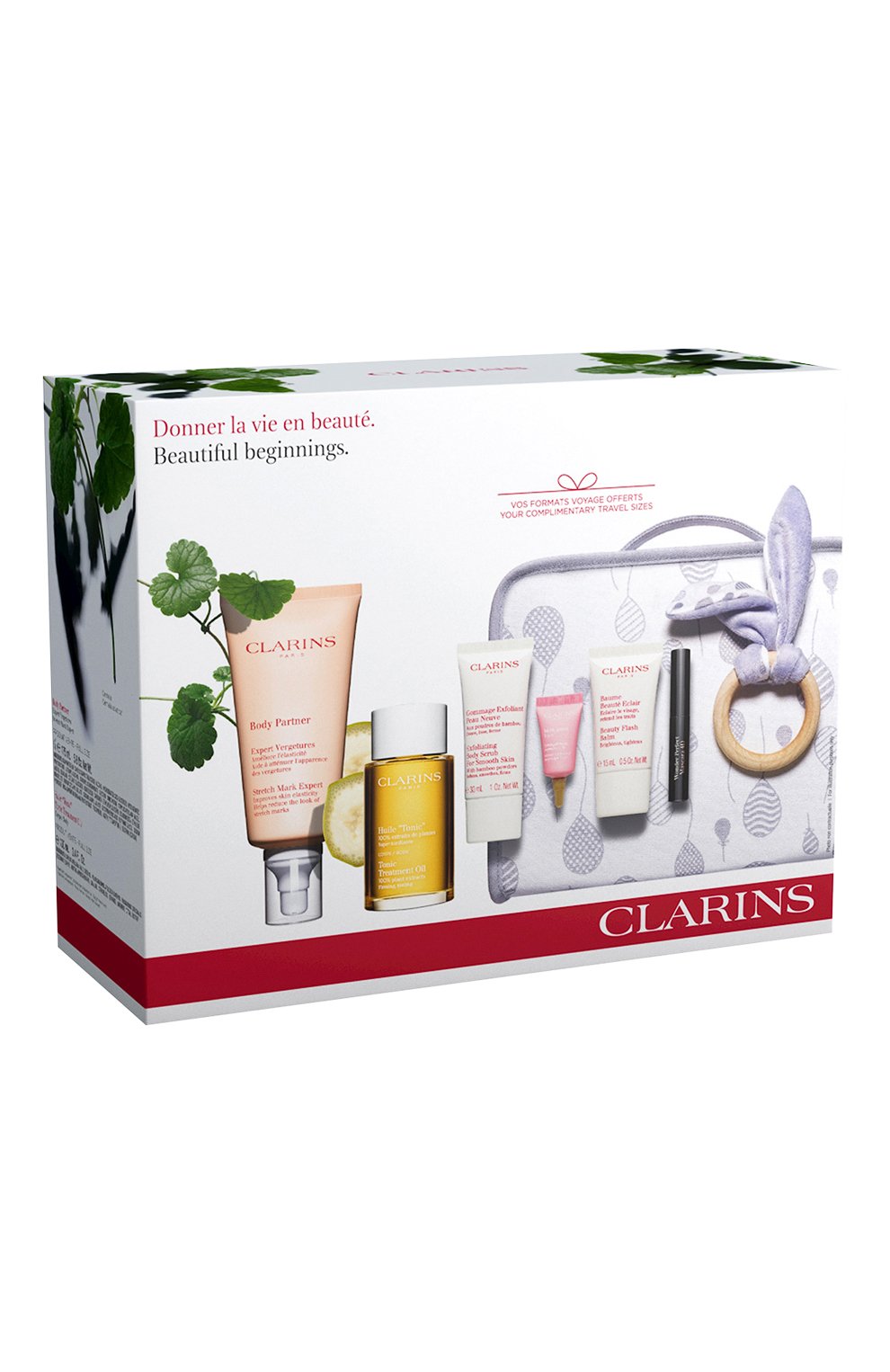 Набор для беременных CLARINS бесцветного цвета по цене 7300 руб., арт. 80061949, фото 2 Набор для беременных CLARINS, арт. 80061949, фото 2