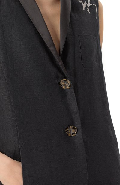 Льняное платье MIDGARD PARIS, арт. VT1602-LN-BK, фото 5