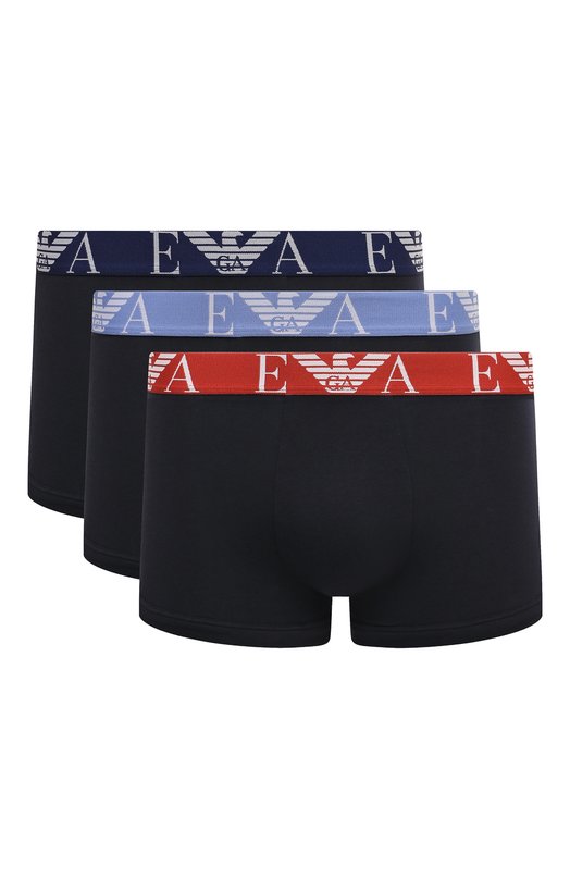 Комплект из трех боксеров Emporio Armani 111357/4F715 Синий 111357/4F715