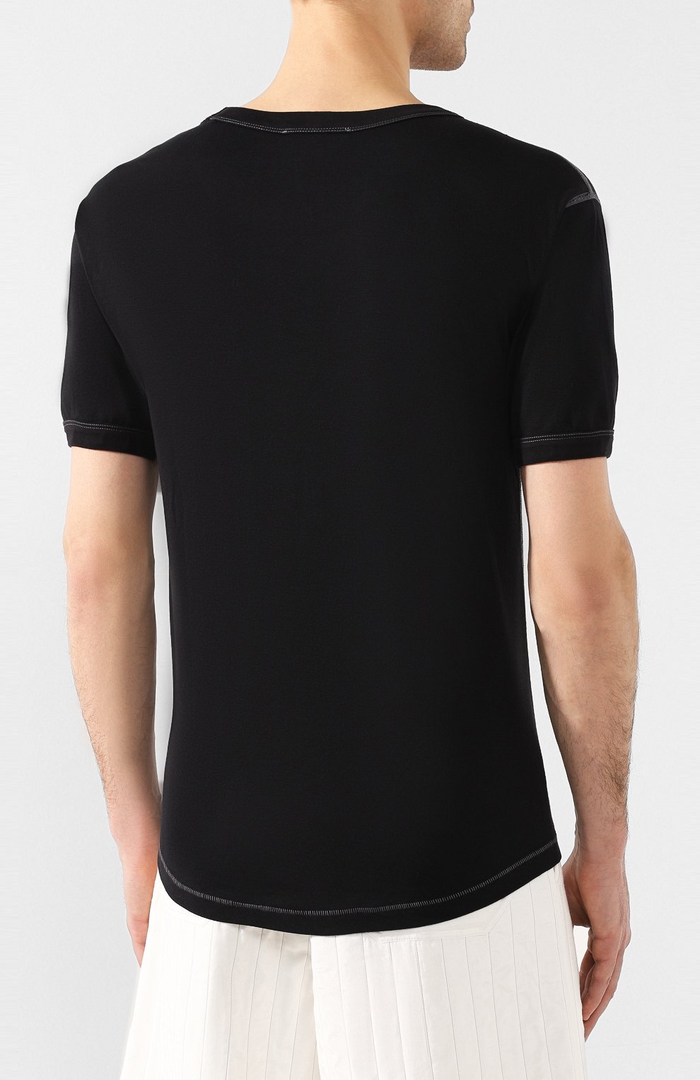 Хлопковая футболка HELMUT LANG, арт. K01DM503, фото 4