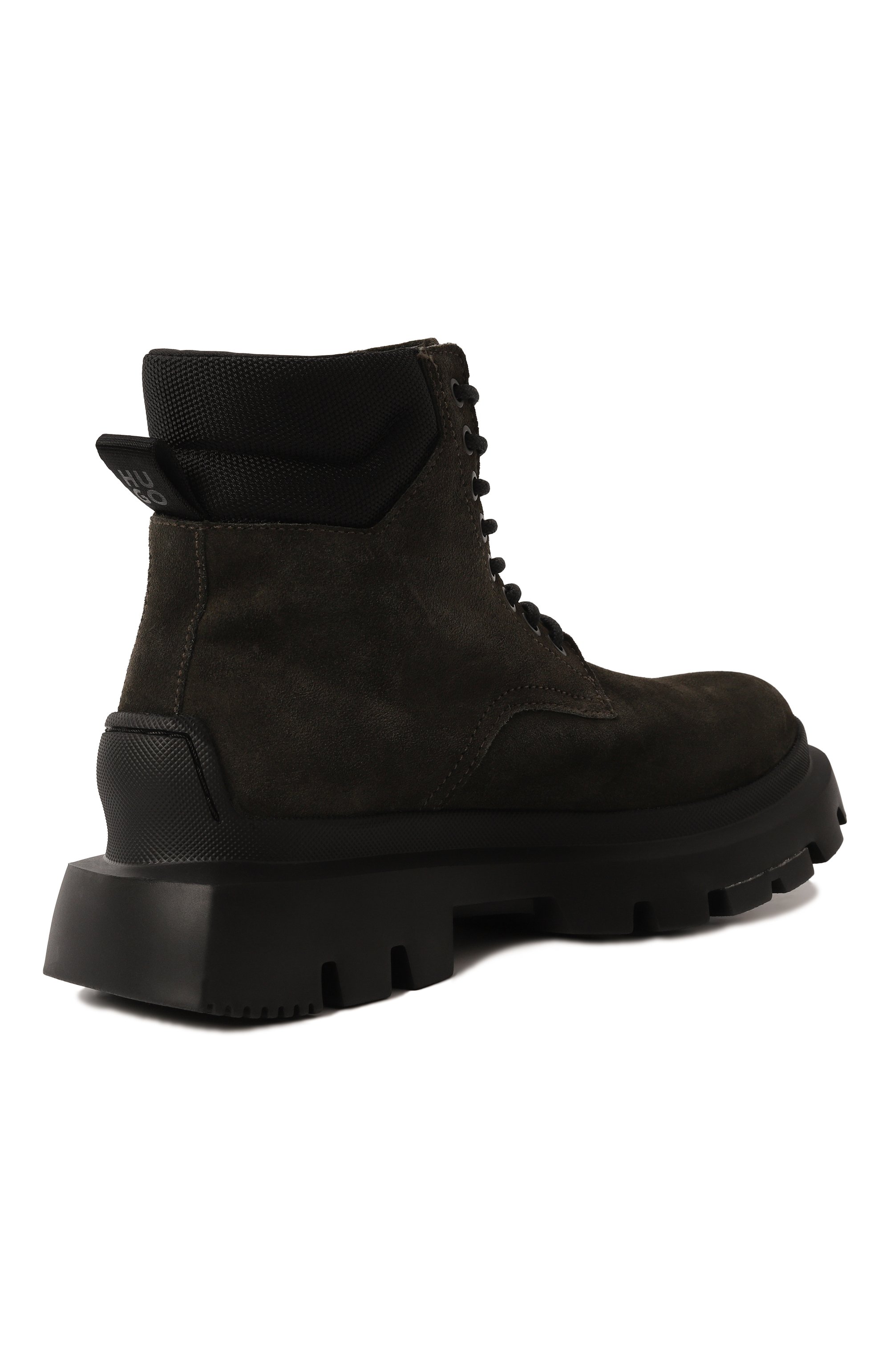 Замшевые ботинки fabyan HUGO хаки цвета по цене 29950 руб., арт. 50528995, фото 5 Замшевые ботинки fabyan HUGO, арт. 50528995, фото 5