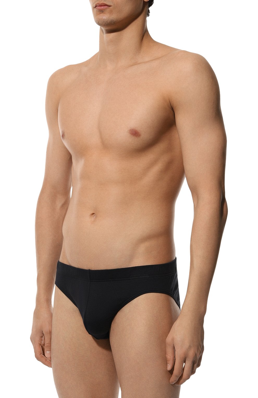 Хлопковые брифы HANRO черного цвета по цене 13140 руб., арт. 073170., фото 2 Хлопковые брифы HANRO, арт. 073170., фото 2