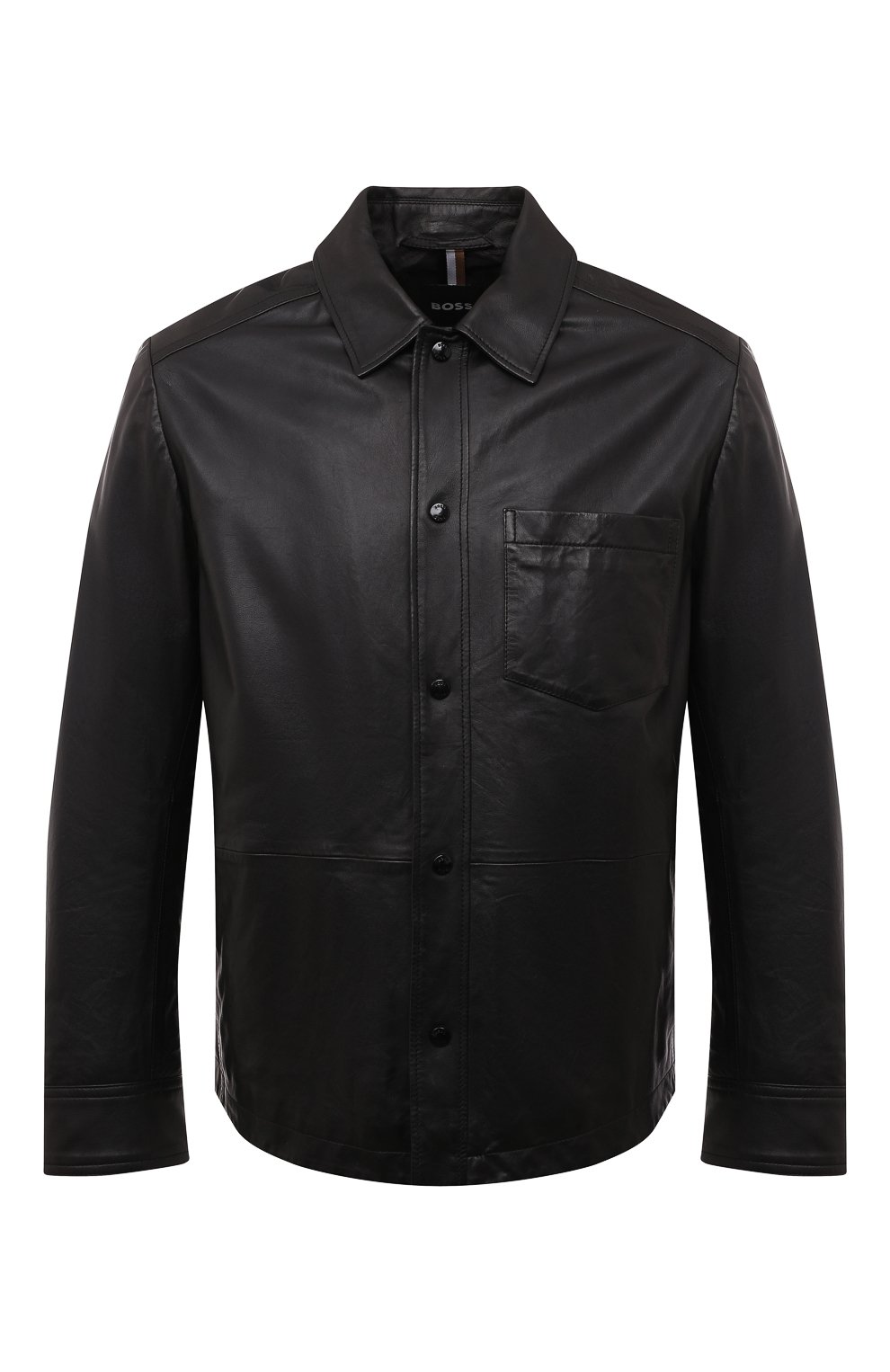 Кожаная куртка-рубашка BOSS, арт. 50482203, фото 1