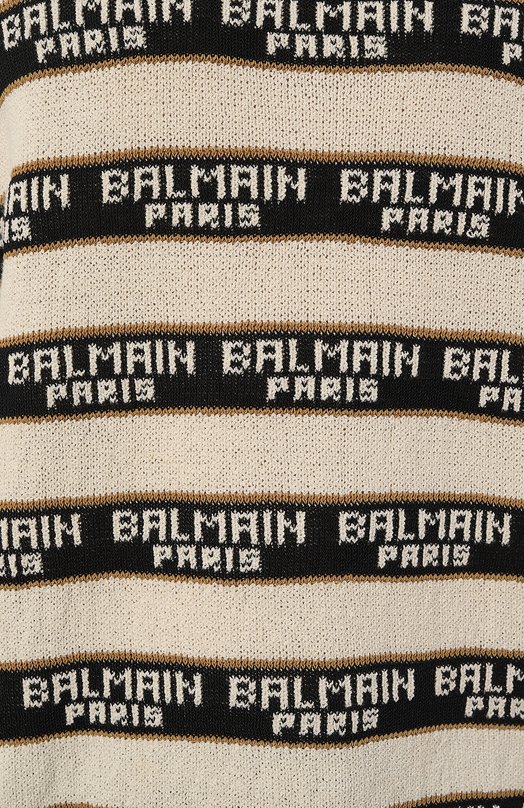 фото Джемпер из хлопка и шерсти balmain