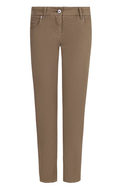 Женские однотонные джинсы прямого кроя BRUNELLO CUCINELLI, арт. M0H43P5153