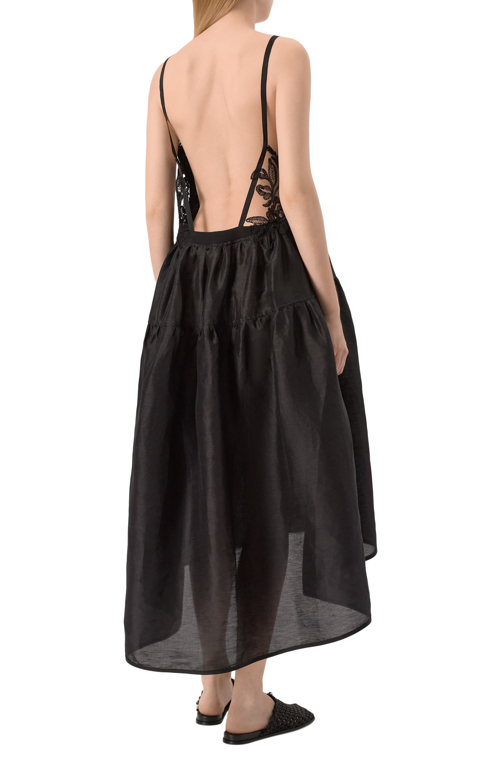 Платье изо льна и шелка MAURIZIO, арт. W06320479, фото 4