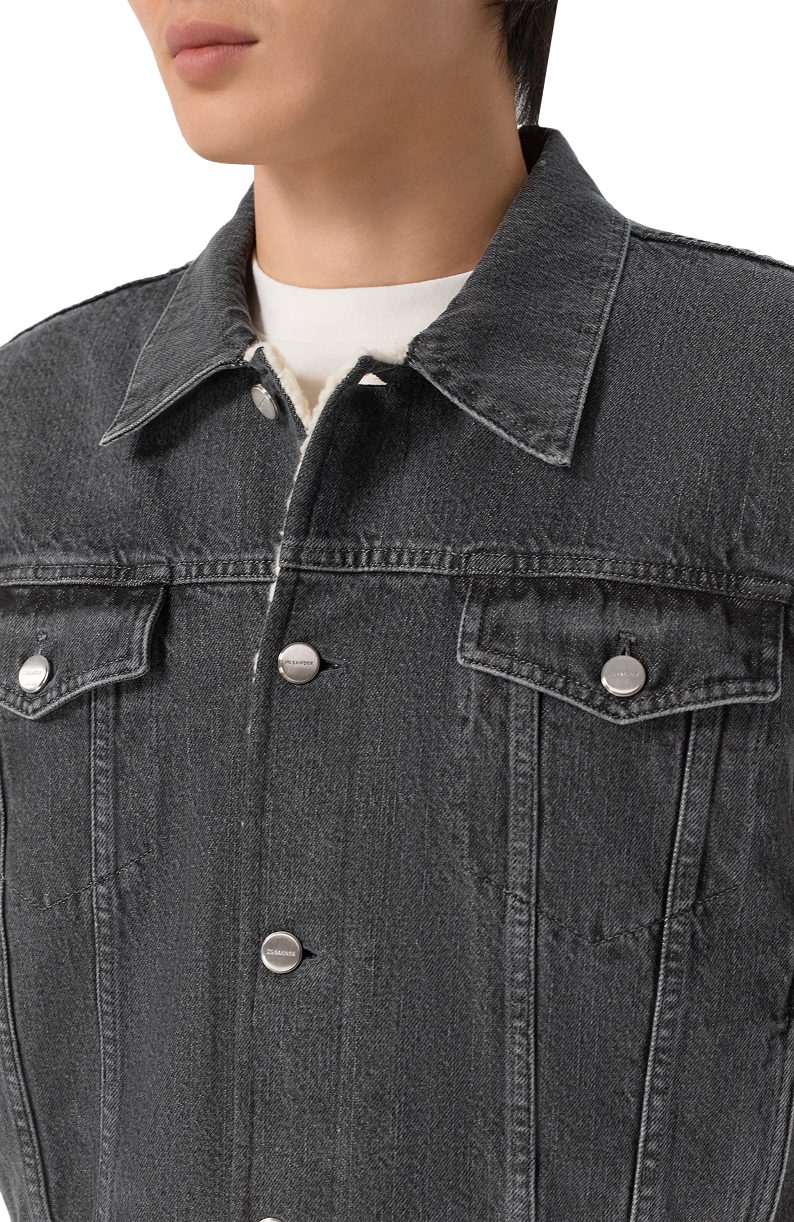 Джинсовый жилет JIL SANDER, арт. J22SW0145/J45371, фото 5