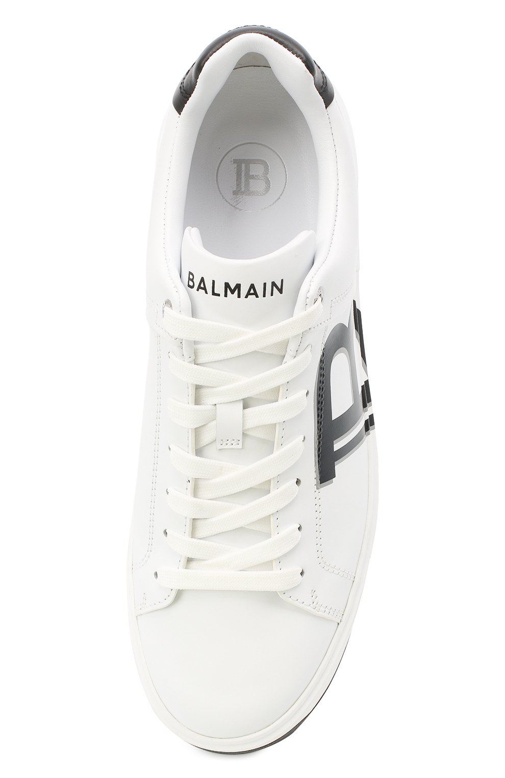 Кожаные кеды BALMAIN, арт. TM1C210/LS0H, фото 5