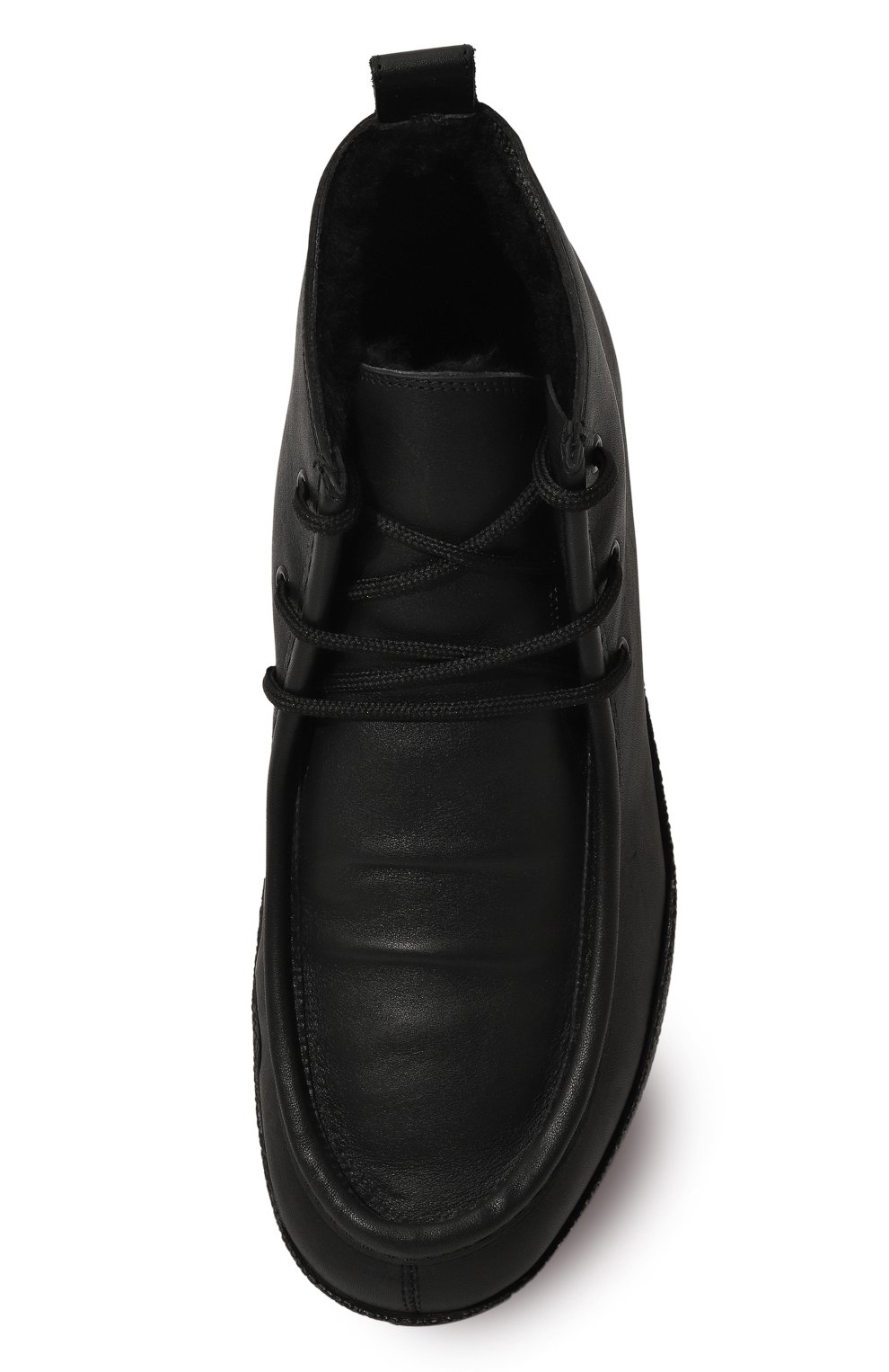 Кожаные ботинки whippy VIC MATIE черного цвета по цене 49950 руб., арт. 1F8658U_E40F140101, фото 6 Кожаные ботинки whippy VIC MATIE, арт. 1F8658U_E40F140101, фото 6