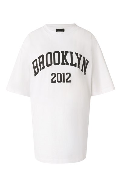 Женская хлопковая футболка COMME DES FUCKDOWN, арт. CFABW01315