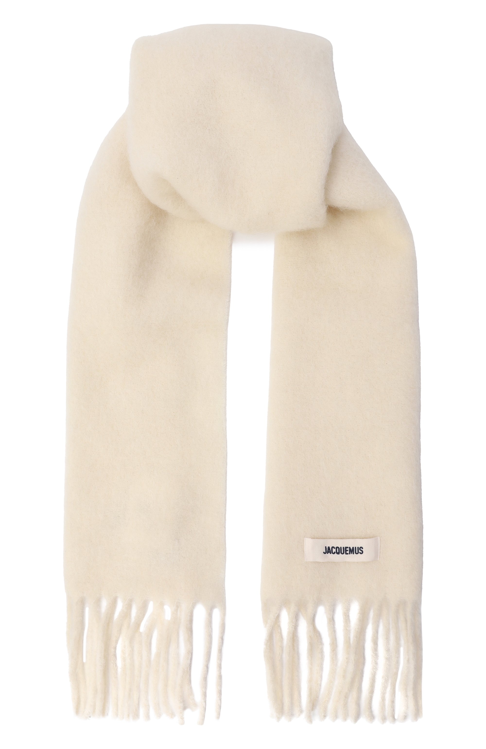 Шерстяной шарф JACQUEMUS, арт. 24HACU00572B0T/4032, фото 1