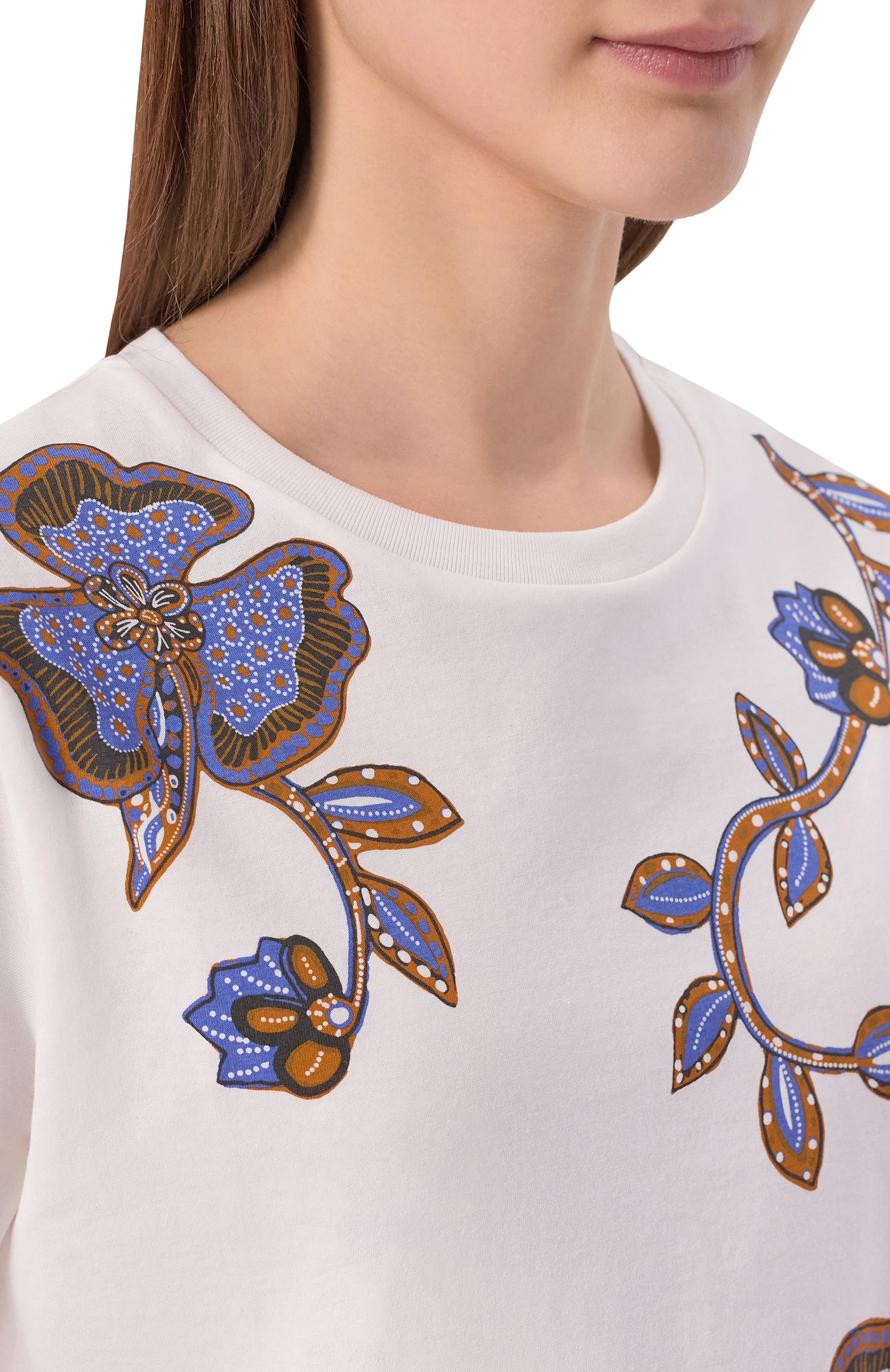 Хлопковая футболка WEEKEND MAX MARA, арт. WKDPANTERA, фото 5