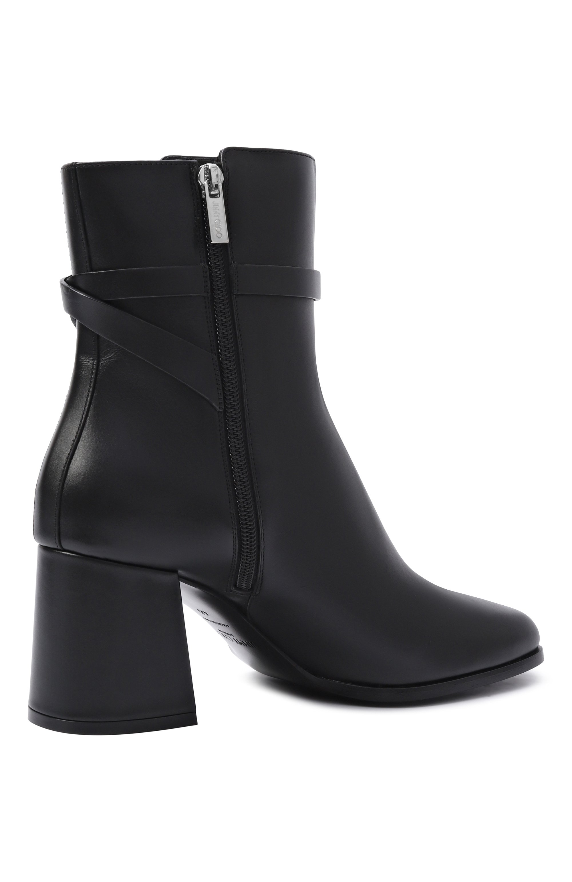 Кожаные ботильоны lawton 65 JIMMY CHOO, арт. LAWT0NAB65CLF, фото 5