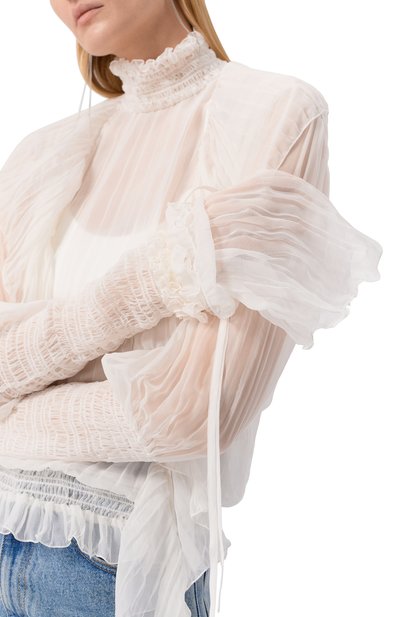 Шелковая блузка BLUMARINE, арт. 4C198A, фото 5