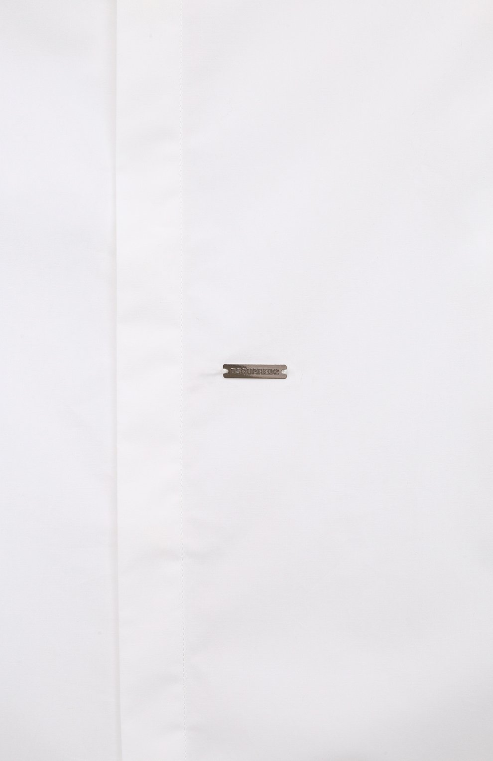 Хлопковая рубашка DSQUARED2 белого цвета по цене 19350 руб., арт. DQ1177/D007D, фото 3 Хлопковая рубашка DSQUARED2, арт. DQ1177/D007D, фото 3