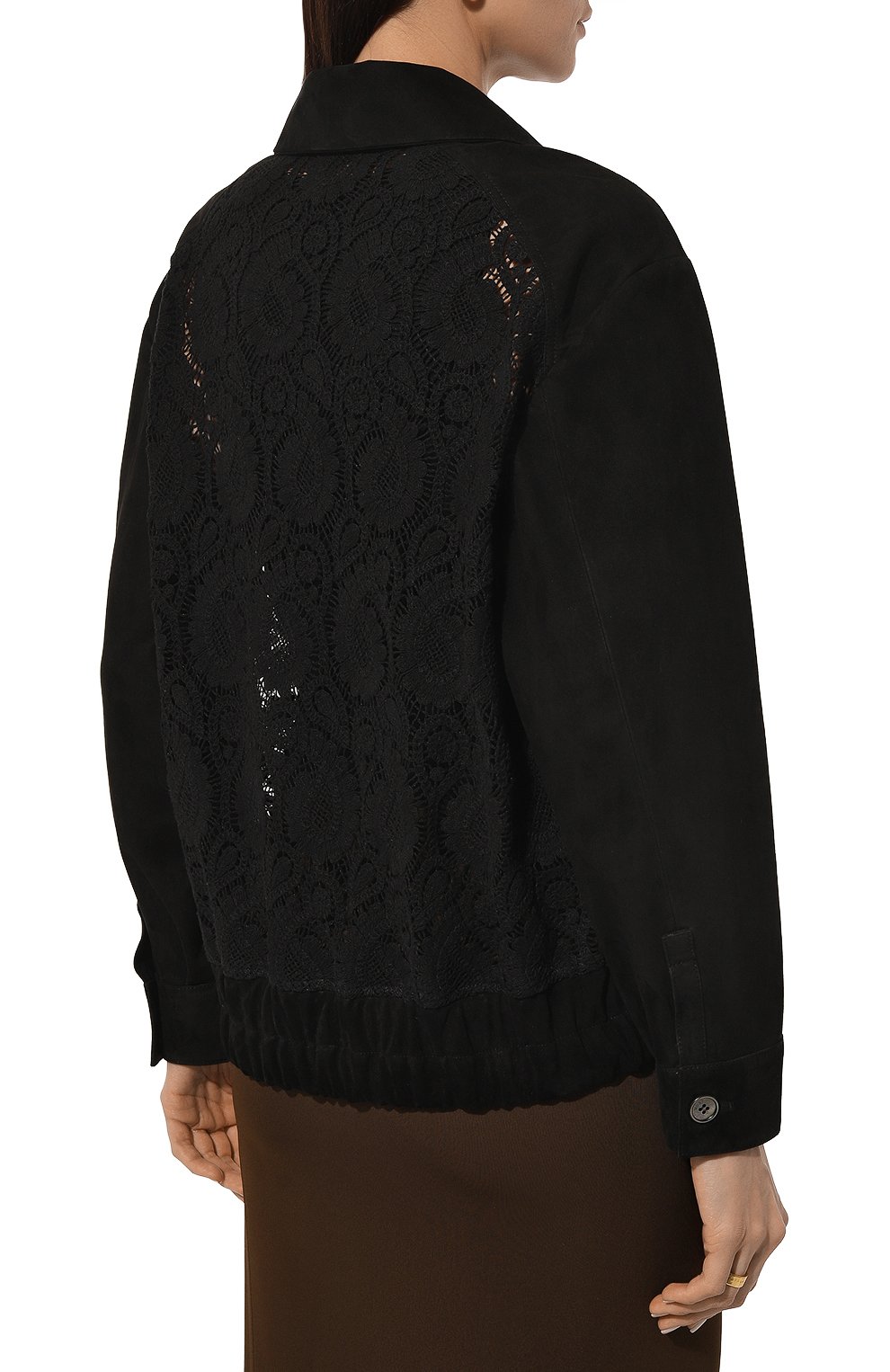 Комбинированный бомбер MVST, арт. TDBCK-Y105, фото 4