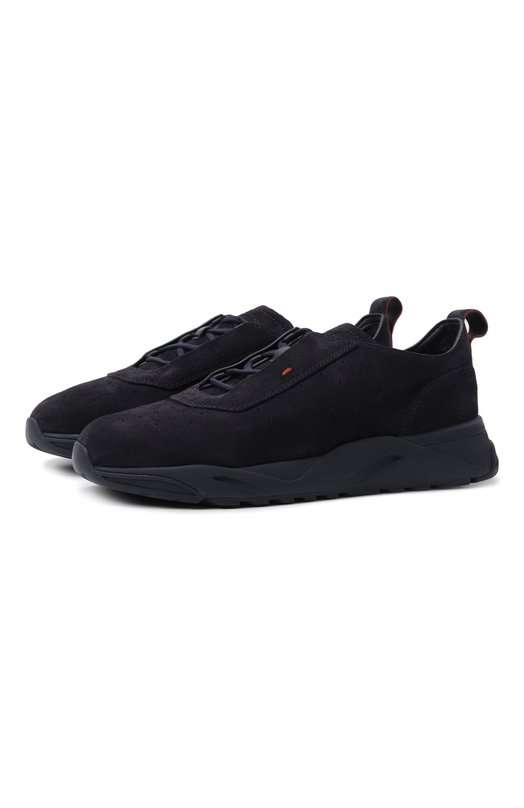 Замшевые кроссовки Innova Santoni MBIG22032N0TTEAT Синий MBIG22032N0TTEAT