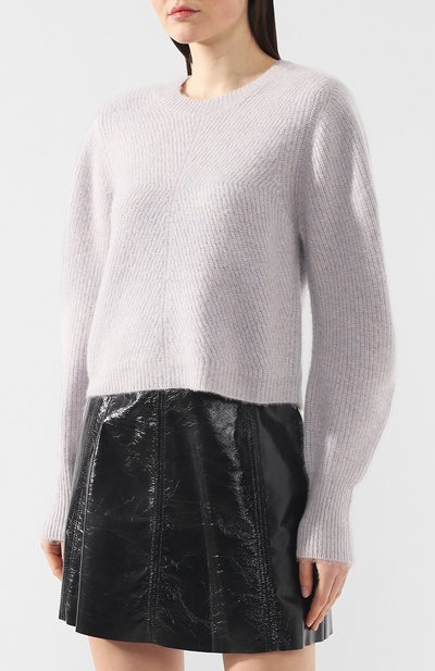 Кашемировый пуловер ISABEL MARANT серого цвета по цене 82250 руб., арт. PU0890-19P038I/SWINT0N, фото 3 Кашемировый пуловер ISABEL MARANT, арт. PU0890-19P038I/SWINT0N, фото 3