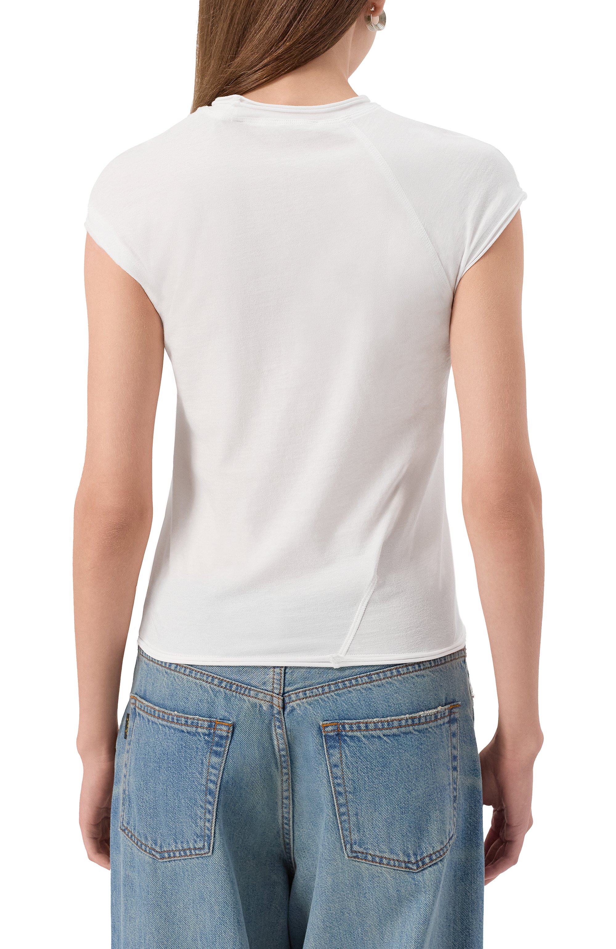 Хлопковая футболка HELMUT LANG, арт. P05HW504, фото 4