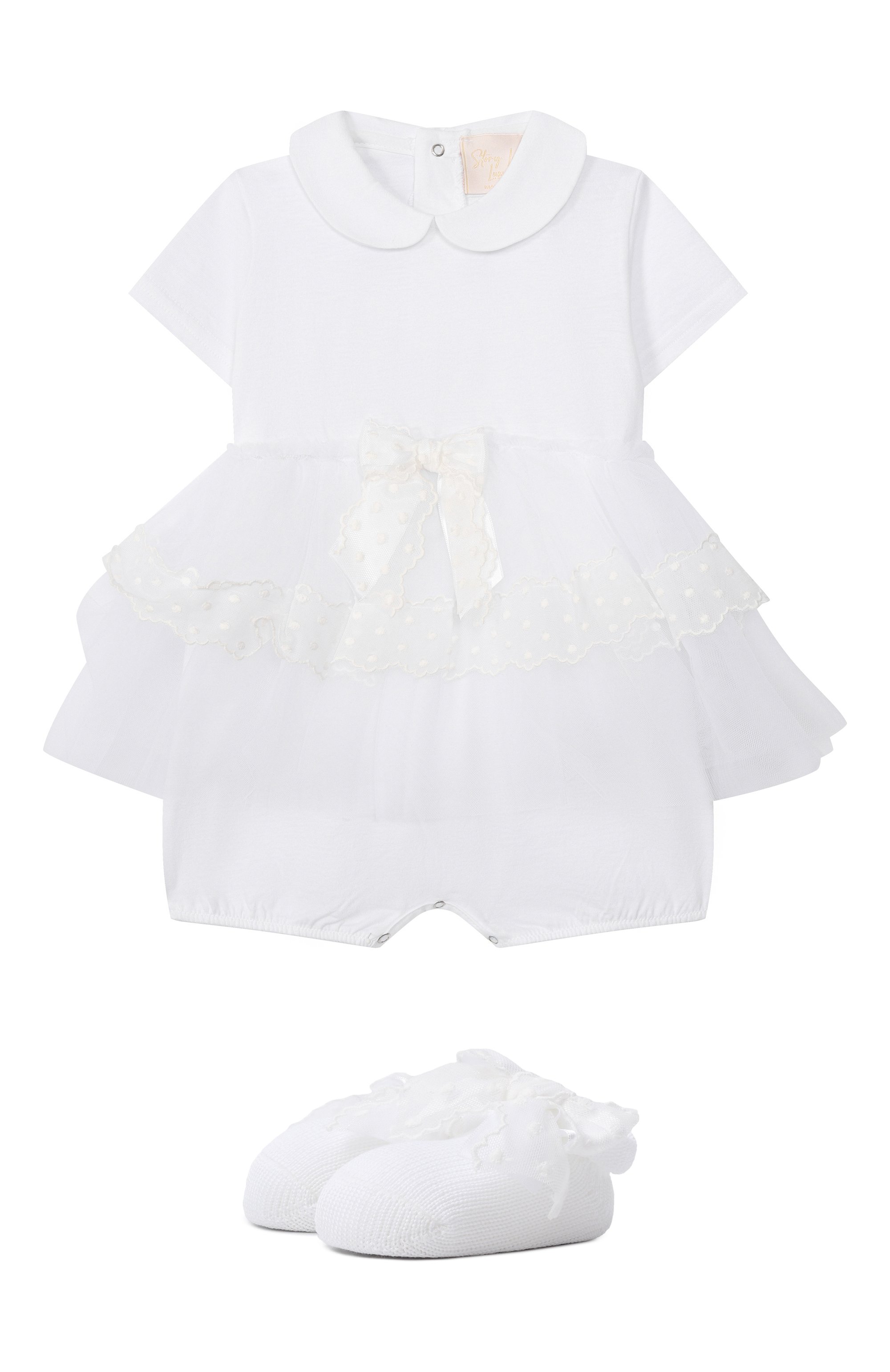 Комплект из платья и пинеток STORY LORIS, арт. 31008, фото 1