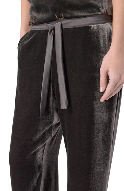 Бархатные брюки I.D. SARRIERI, арт. L1170, фото 5