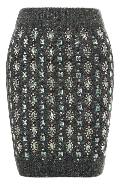 Женская юбка с отделкой стразами PINKO, арт. 105967/A2YC