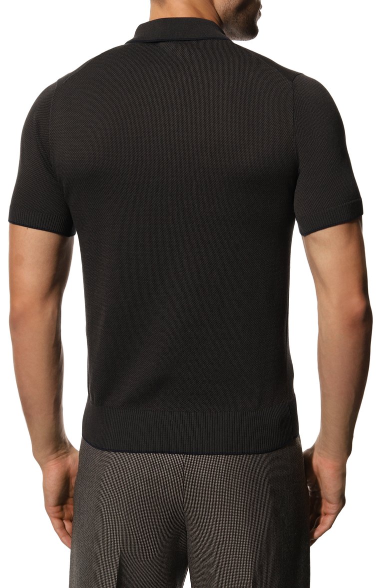 Хлопковое поло BRIONI, арт. UMR40L/P1K11, фото 4