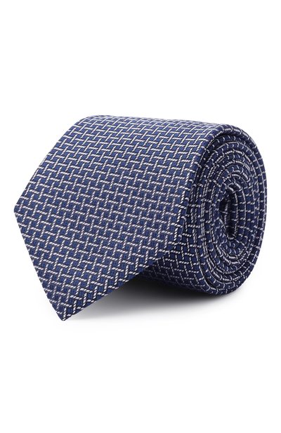 Мужской шелковый галстук CANALI, арт. 18/HJ04561