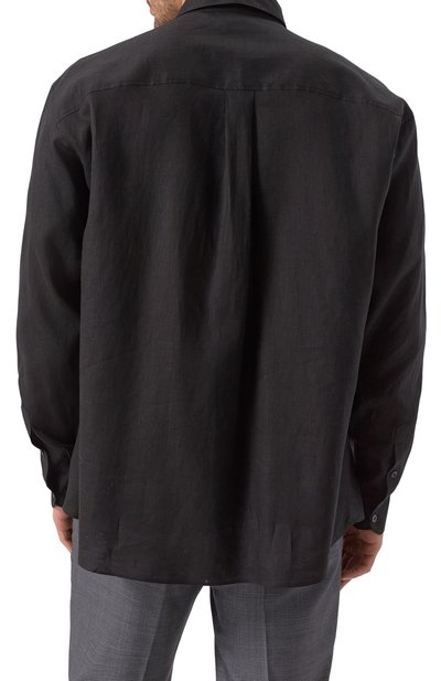 Льняная рубашка DOLCE & GABBANA, арт. G5MS2Z/FU4IK, фото 4