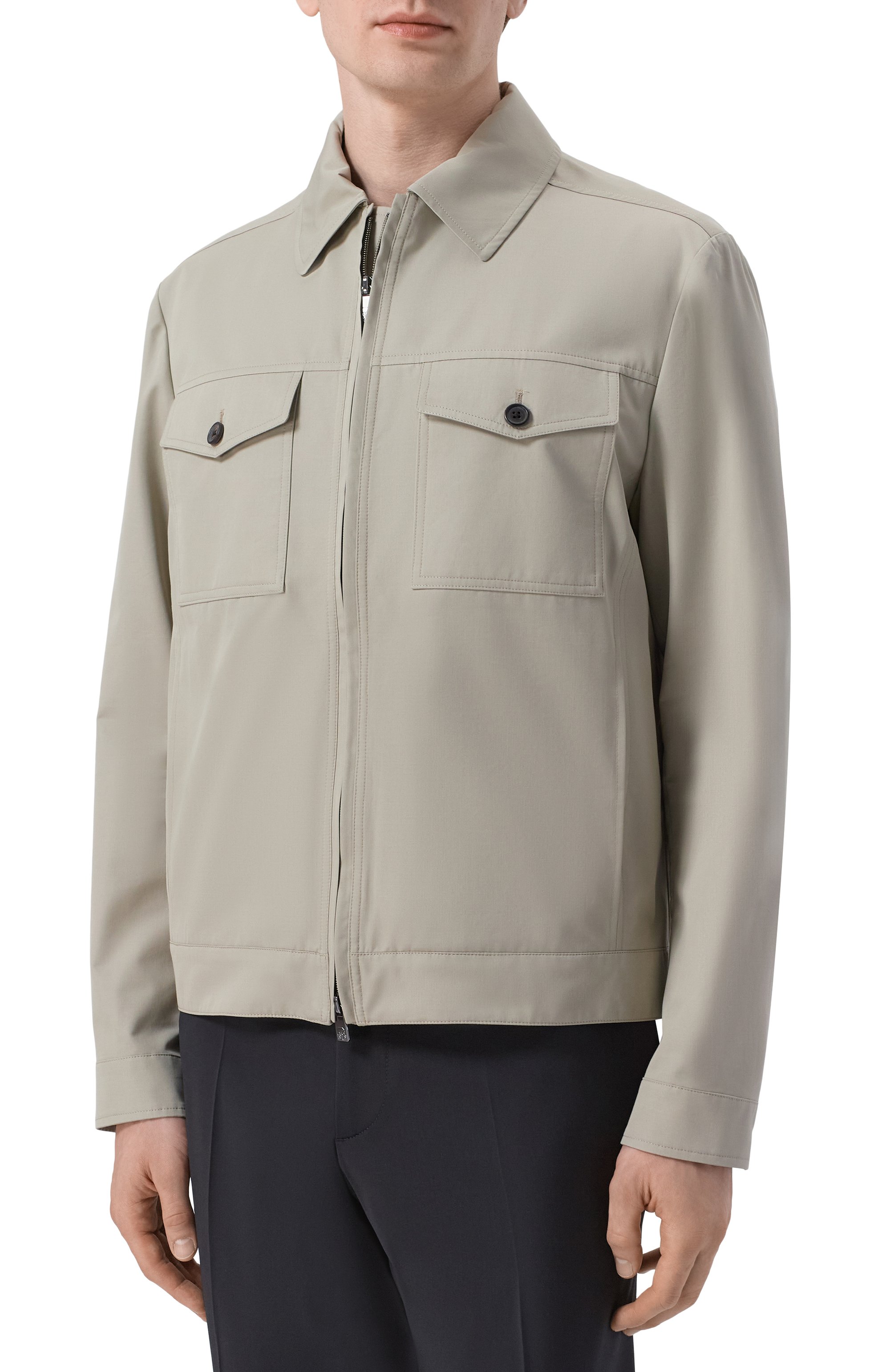 Куртка из хлопка и шерсти CORNELIANI, арт. 27LI55/2714112, фото 3