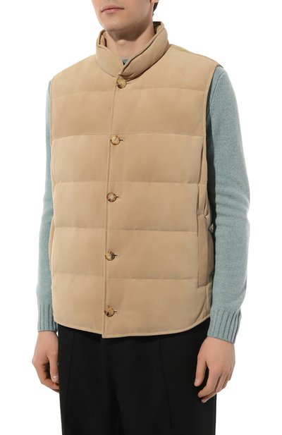 Замшевый жилет BRUNELLO CUCINELLI, арт. M0PCL1840, фото 3