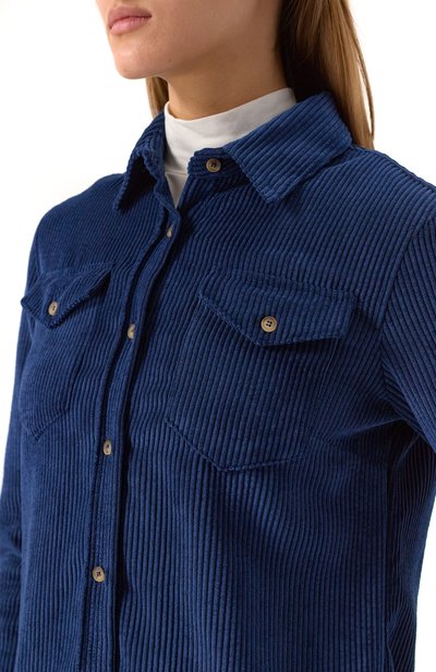 Вельветовая рубашка MC2 SAINT BARTH, арт. DEER/01773G, фото 5