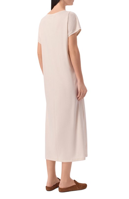 Хлопковая сорочка Zimmerli 286-55105 Бежевый  286-55105 Фото 3