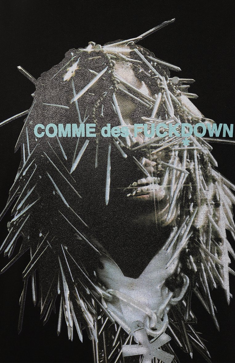 Хлопковая футболка COMME DES FUCKDOWN, арт. CFABM00047, фото 1
